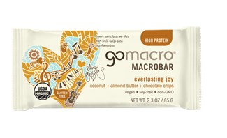 New GoMacro “Everlasting Joy” Nutrition Bar
